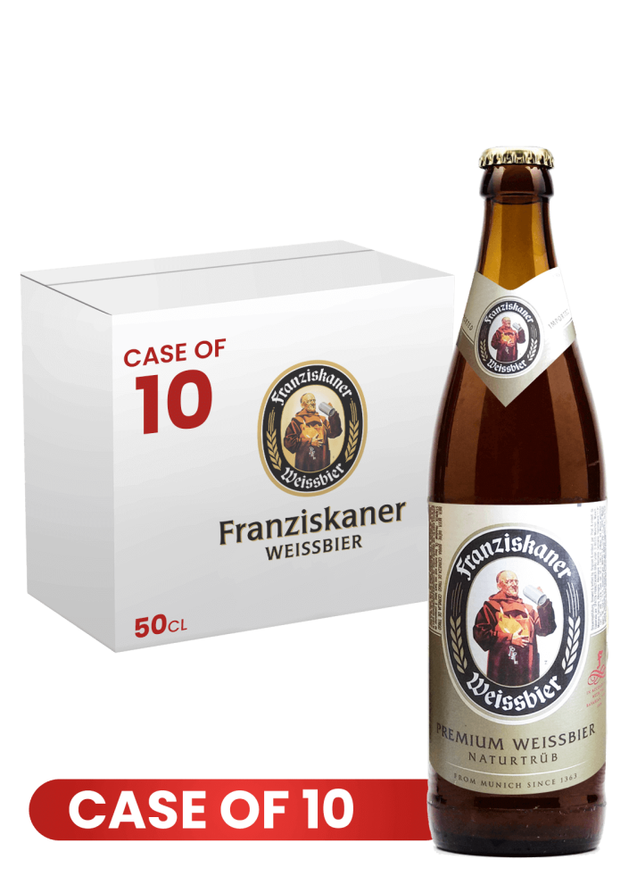 Franziskaner Weissbier Btl 50 CL X 10 Case