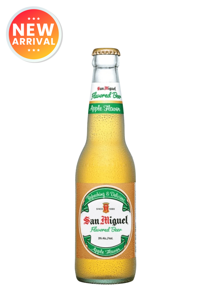San Miguel Apple Flavored Beer Btl. 33 Cl.