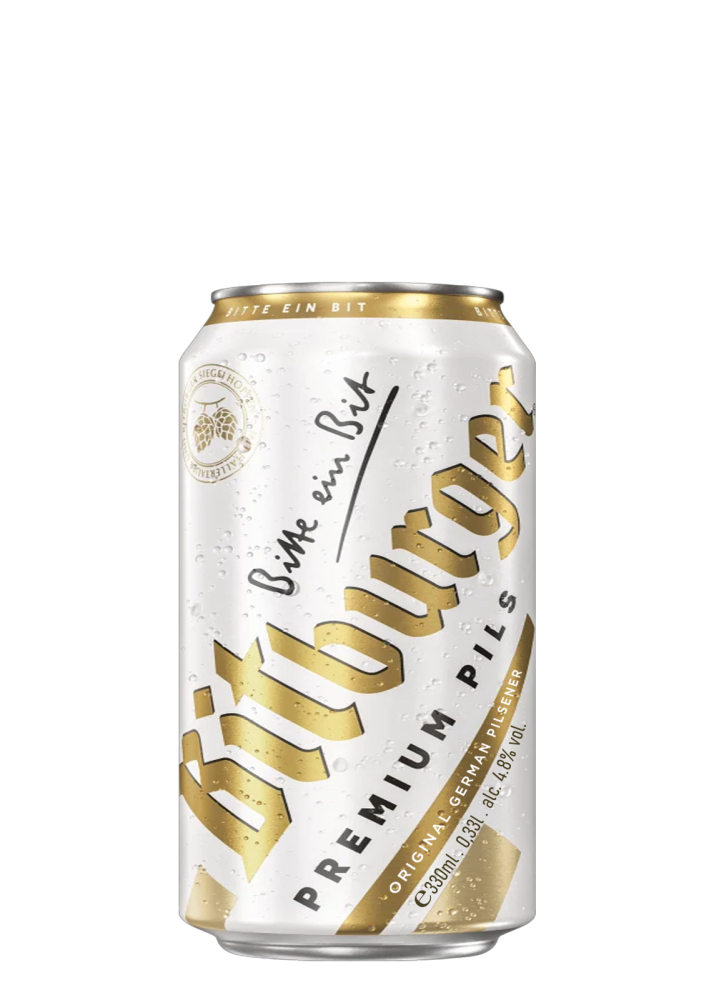 Bitburger Premium Pils Can 33Cl