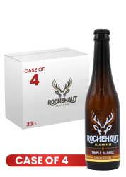 Rochehaut Tripel Blonde Belgian Beer Btl 33Cl X 4 Case