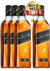Johnnie Walker Black Label 1 Ltr Buy 3 Get 1 Free
