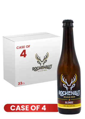 Rochehaut Blonde Belgian Beer Btl 33Cl X 4 Case