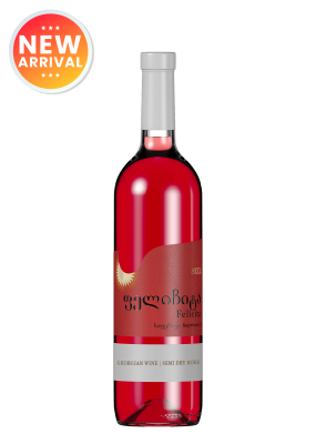 Eclipse Felicita Saperavi Semi-Dry Rose 75Cl
